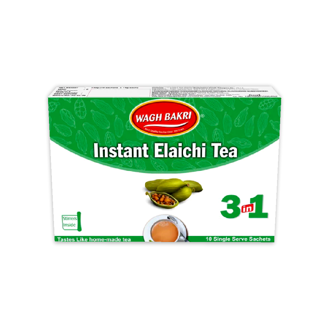 WAGH BAKRI INSTANT CARDAMOM TEA 3 IN 1