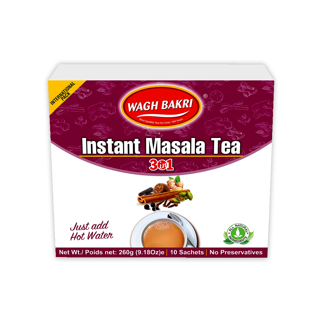 WAGH BAKRI INSTANT MASALA TEA 3 IN 1