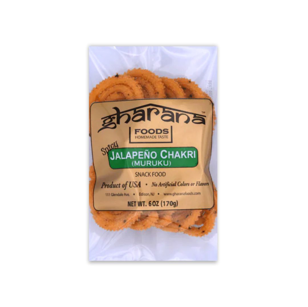 GHARANA FOODS JALAPENO CHAKRI (MURUKU)