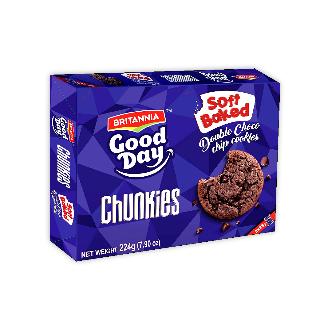 GOOD DAY CHUNKIES DOUBLE CHOCO CHIP COOKIES