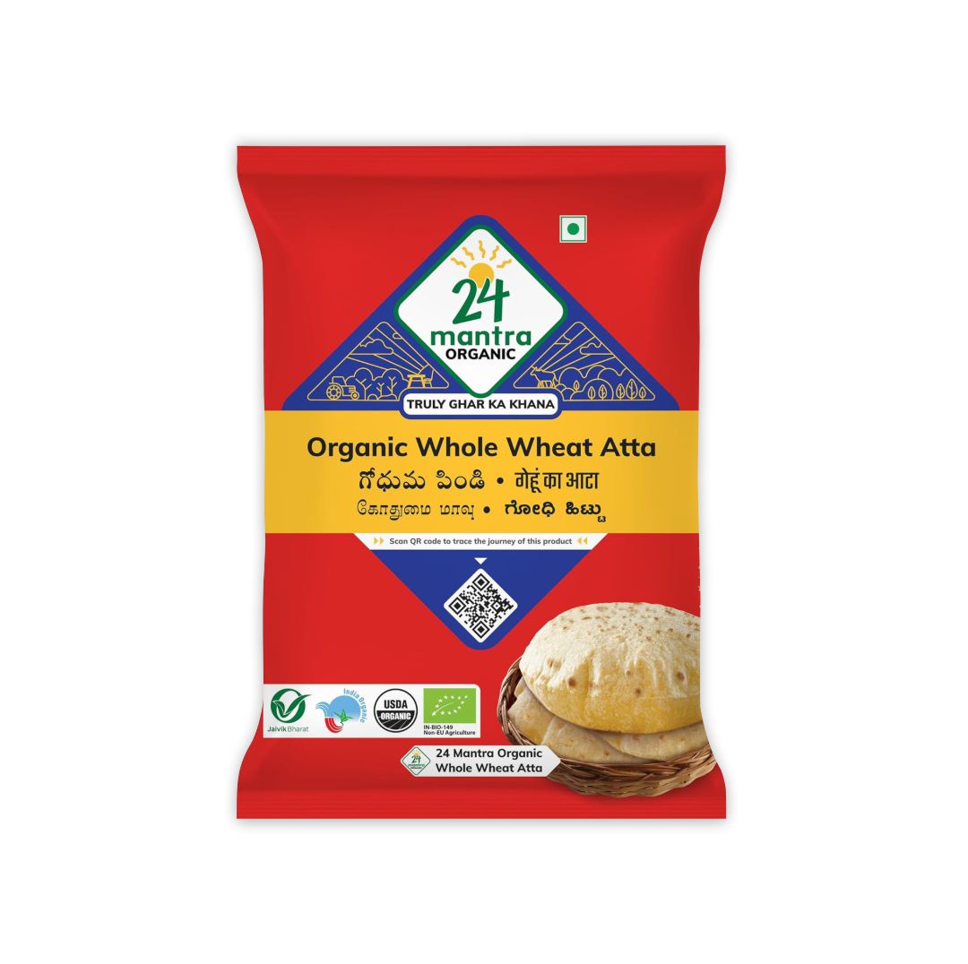 24 MANTRA ORGANIC WHOLE WHEAT ATTA