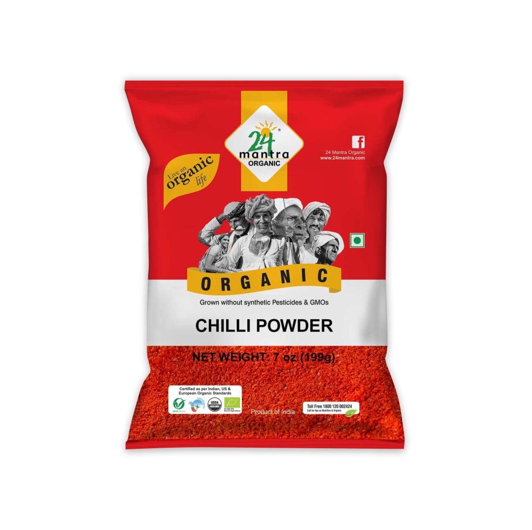 24 MANTRA ORGANIC CHILLI POWDER