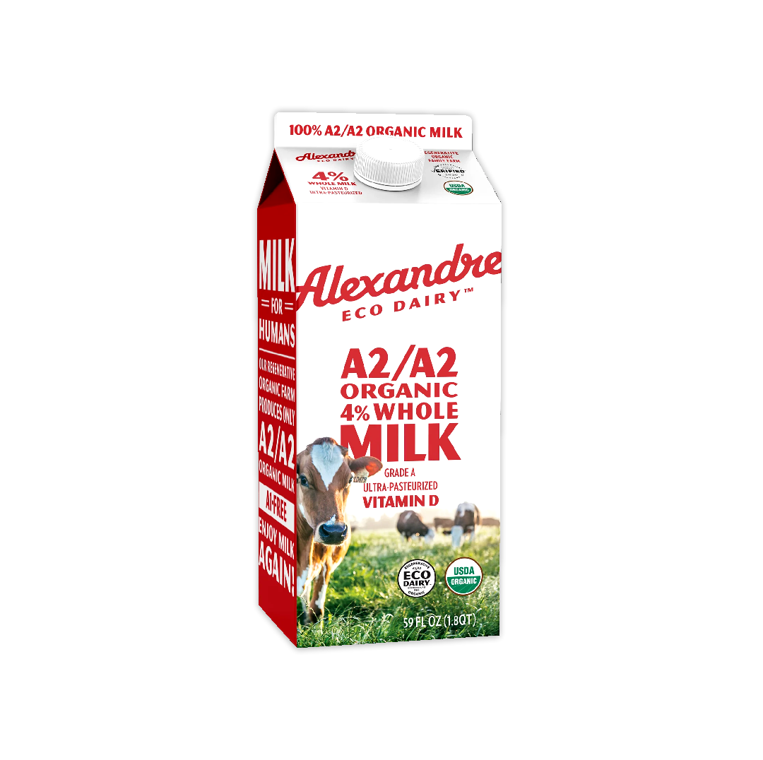 ALEXANDRE ECO DAIRY A2/A2 ORGANIC 4% WHOLE MILK