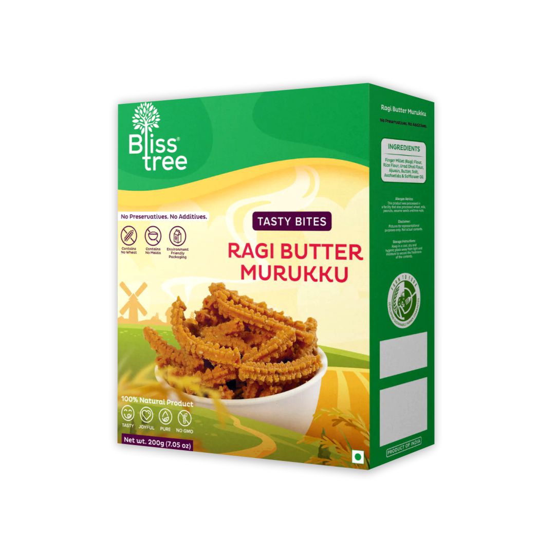 BLISS TREE RAGI BUTTER MURUKKU