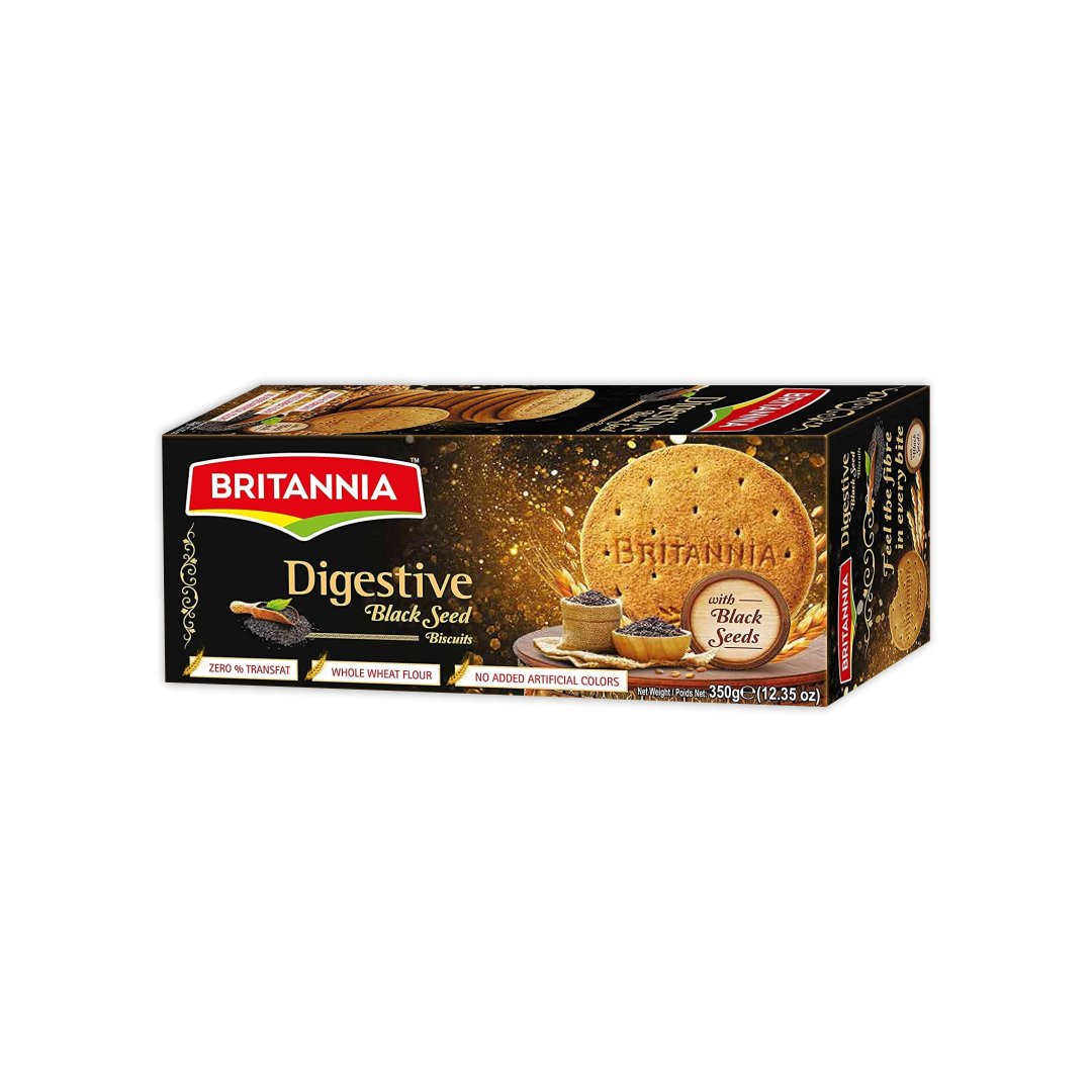 BRITANNIA DIGESTIVE BLACK SEED BISCUITS