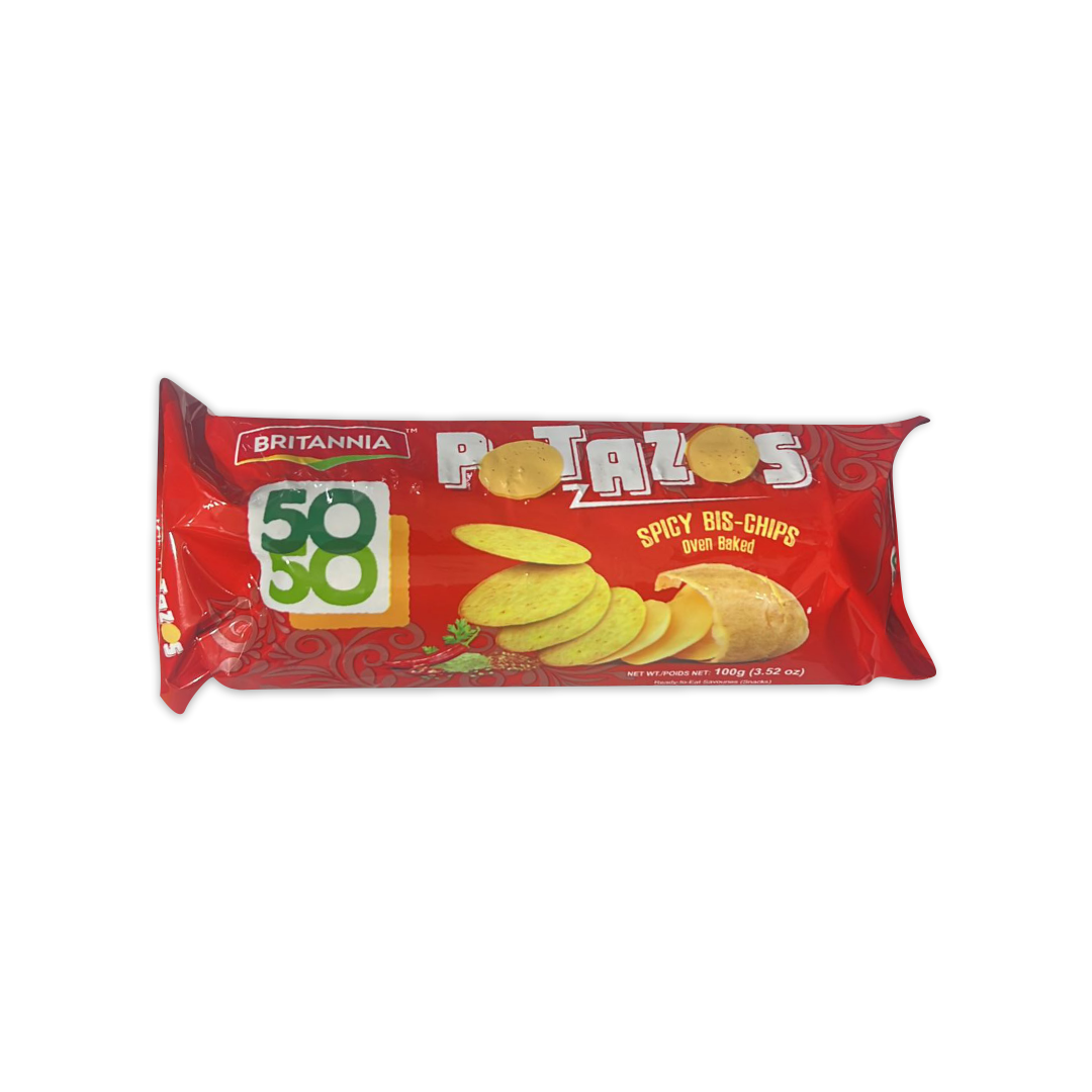 BRITANNIA POTAZOS(SPICY BIS CHIPS)