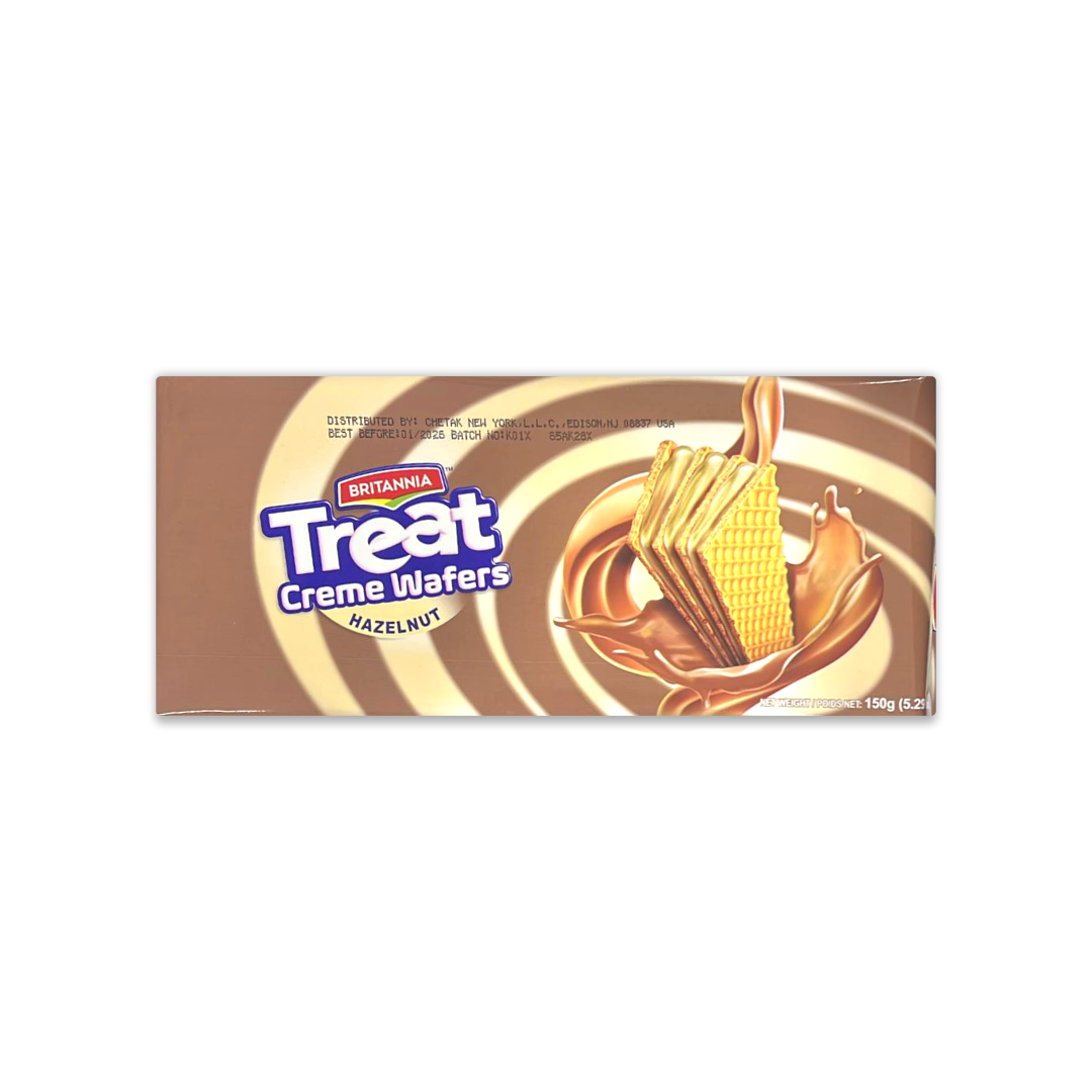 BRITANNIA TEAT CREME WAFERS HAZELNUT