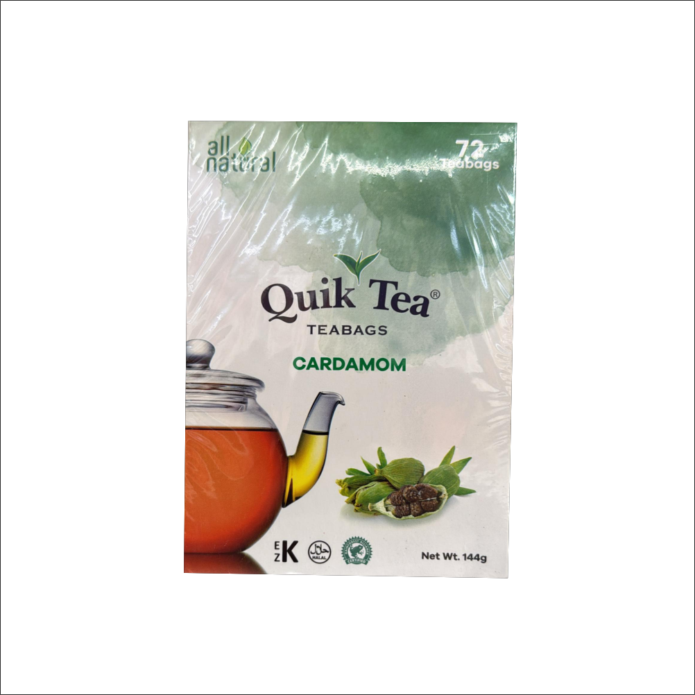 Quik Tea Cardamom (72 Teabags)