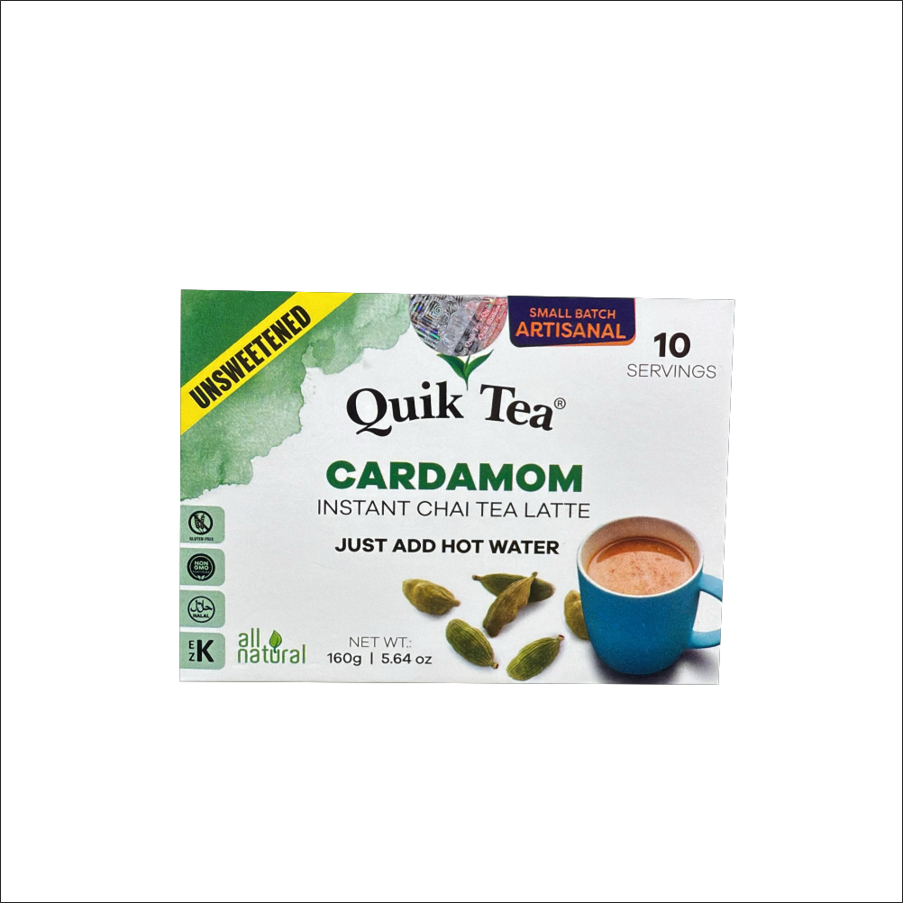 Quik Tea Cardamom (Unsweetened) (10 Servings)