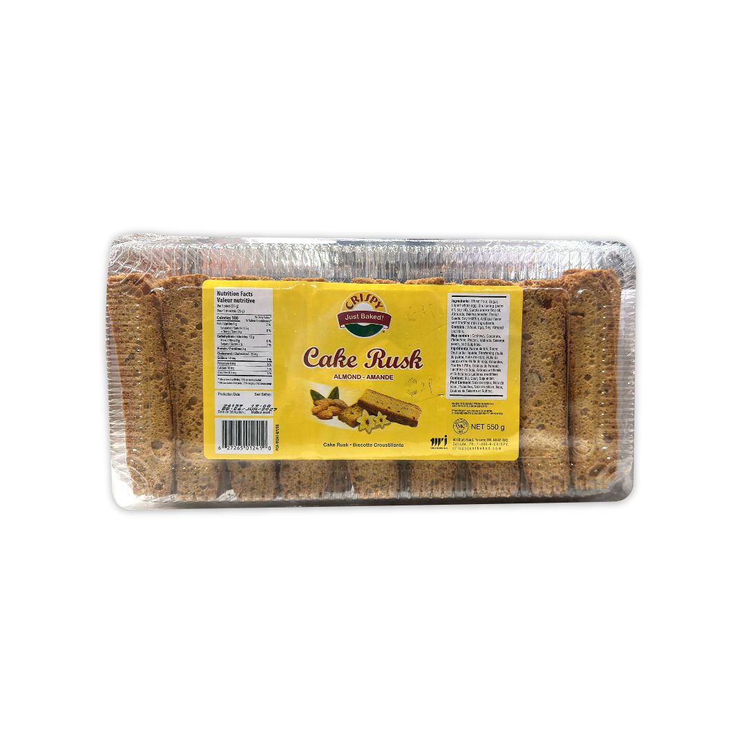 CRISPY CAKE RUSK ( ALMOND AMANDE ) – New Indian Supermarket, Tracy