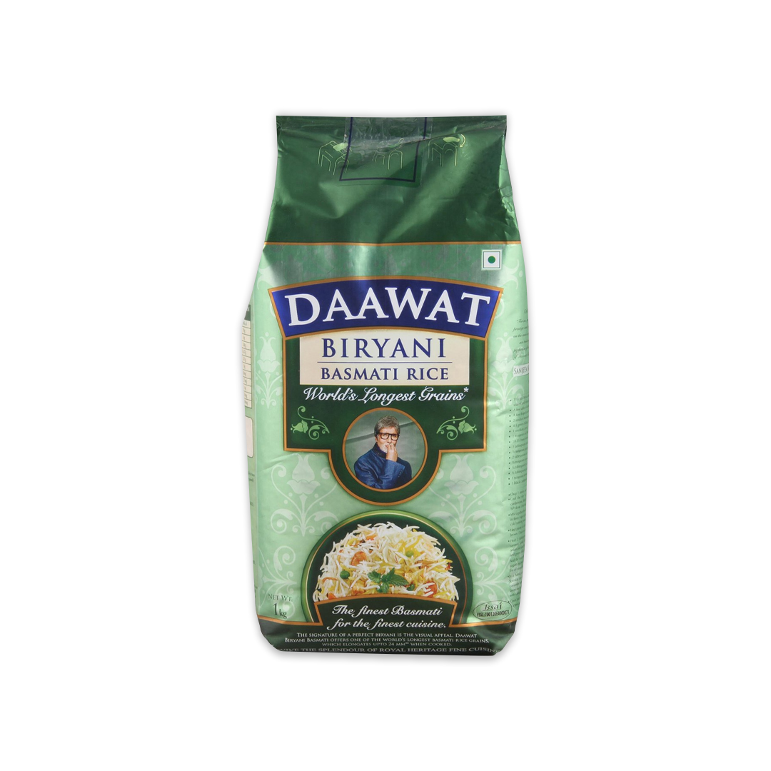 DAAWAT BASMATI GREEN BAG