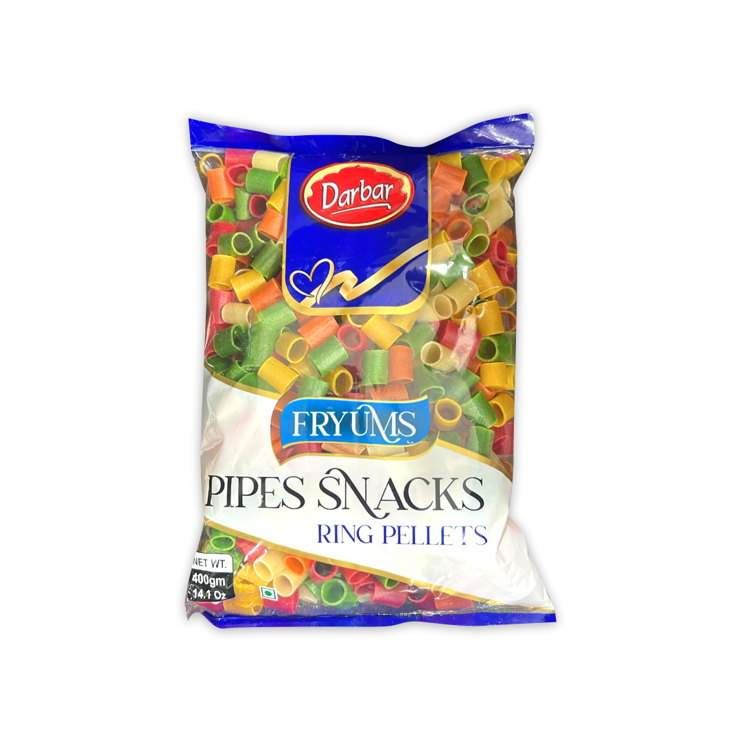 DARBAR FRYUMS PIPES SNACKS ( RING PELLETS )