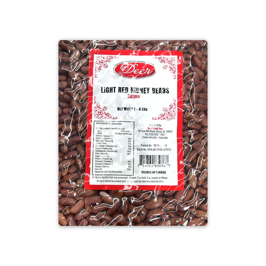 DEER LIGHT RED KIDNEY BEANS (RAJMA)