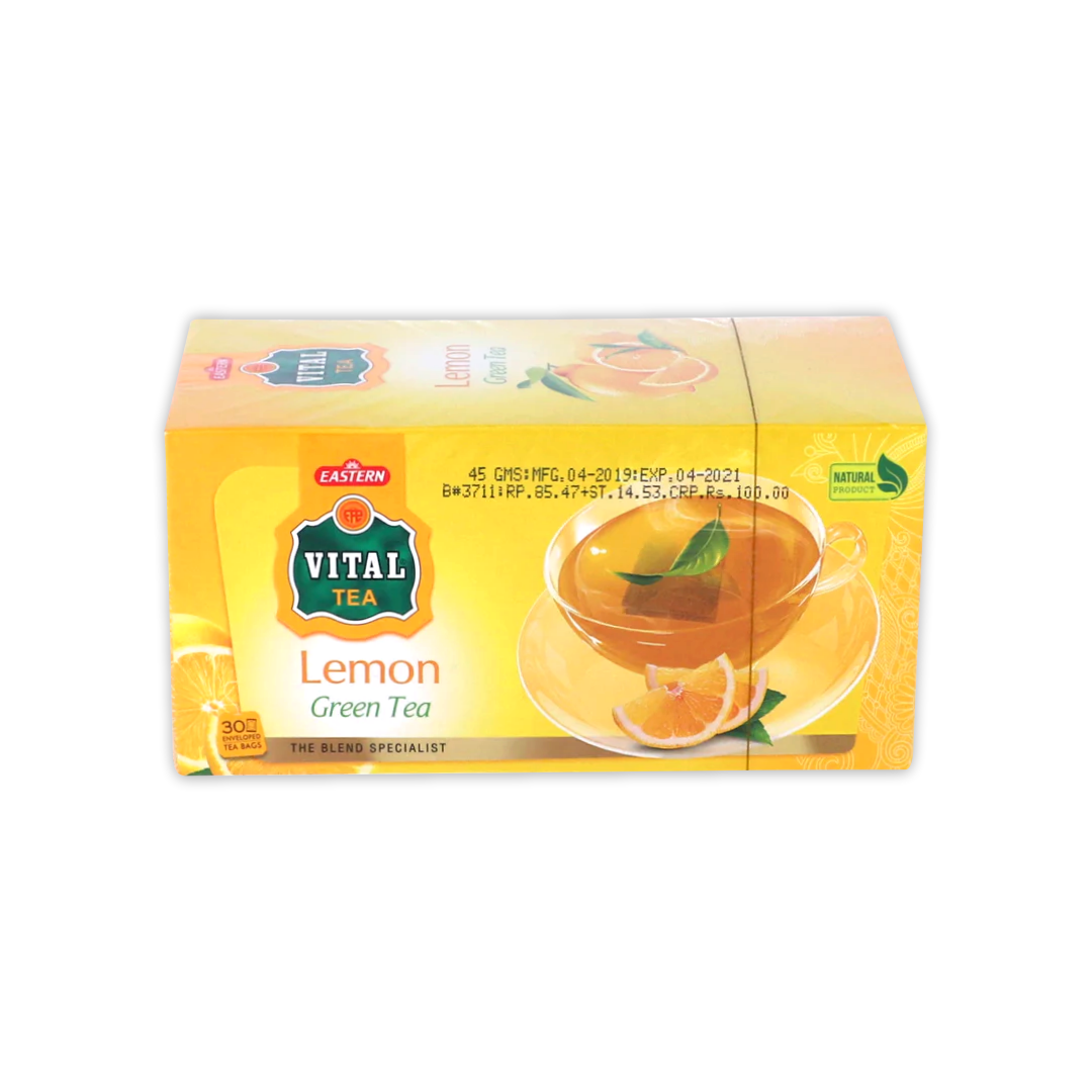 EASTERN VITAL TEA LEMON GREEN TEA