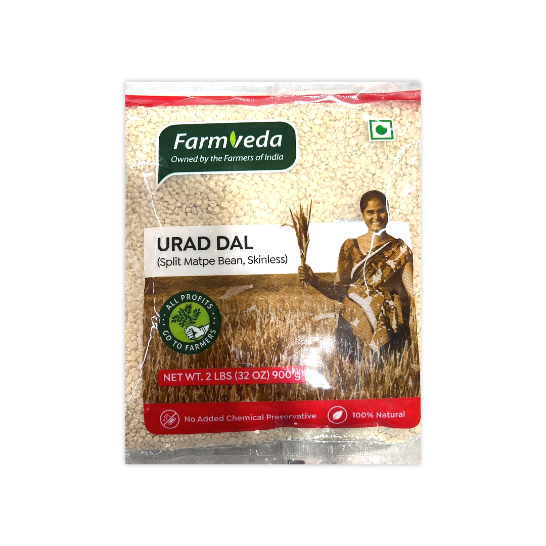 FARMVEDA URAD DAL (SPLIT MATPE BEAN SKINLESS)