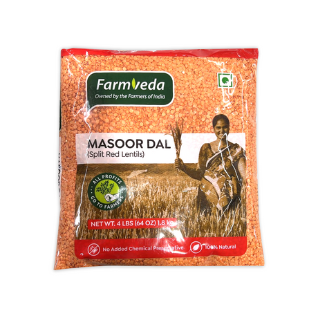 FARMVEDA MASOOR DAL (SPLIT RSD LENTILS)