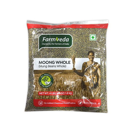 FARMVEDA MOONG WHOLE (MUNG BEANS WHOLE)