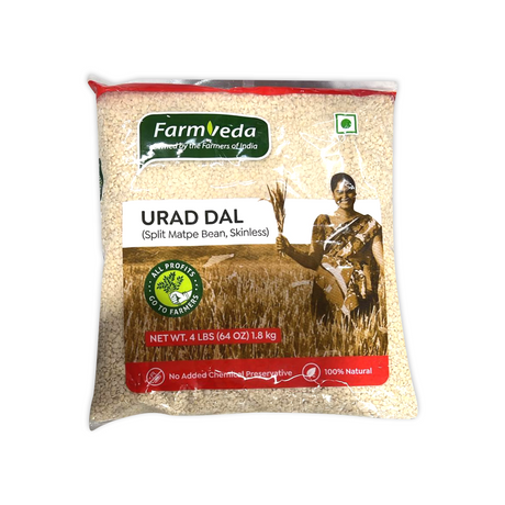 FARMVEDA URAD DAL (SPLIT MATPE BEAN SKINLESS)