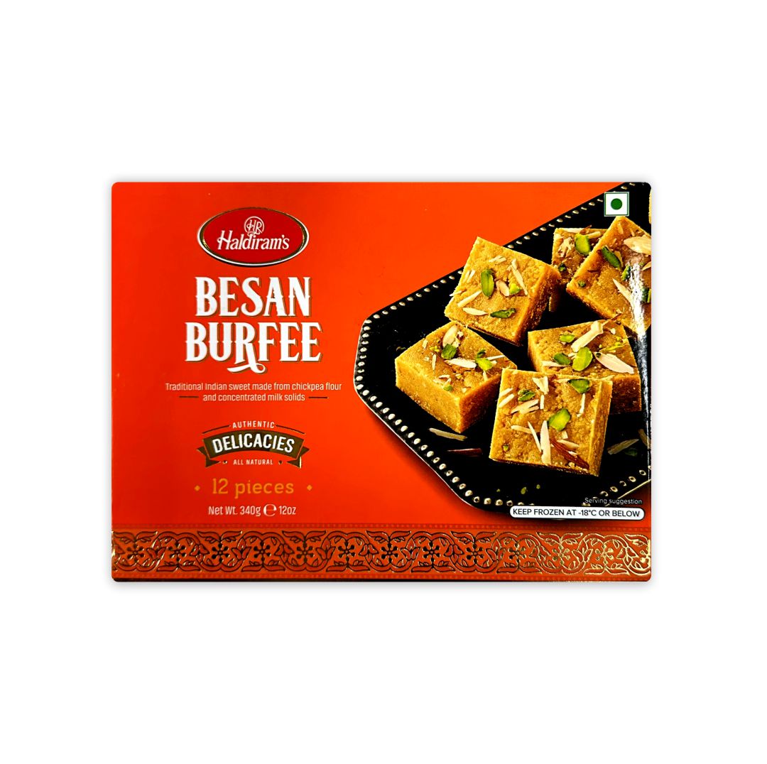 HALDIRAMS BESAN BURFEE 12 PCS