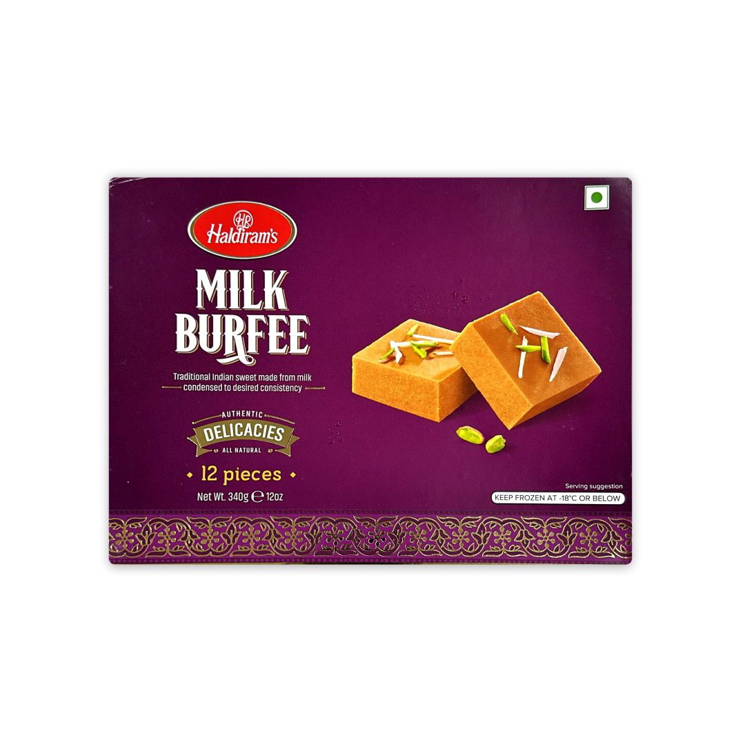 HALDIRAMS MILK BURFEE 12 PCS