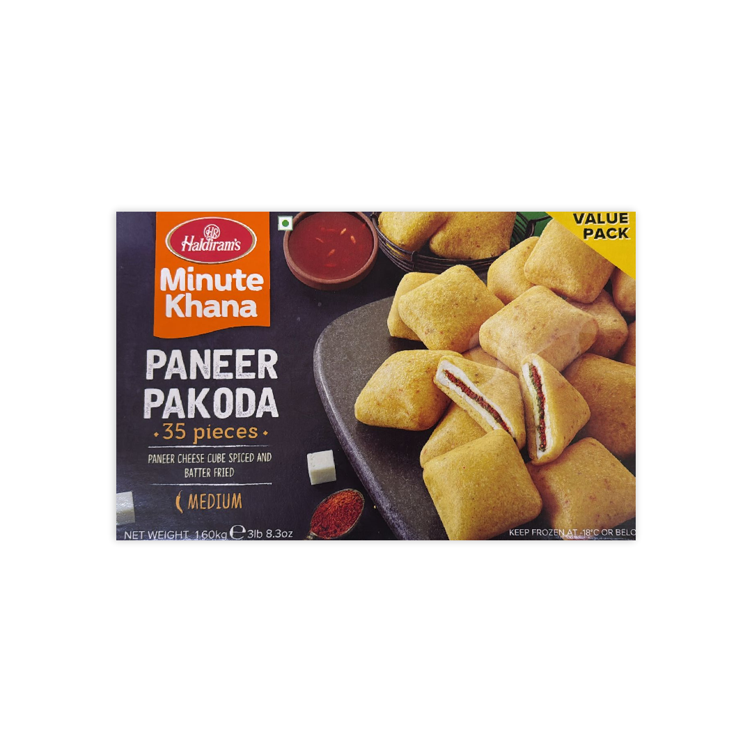 HALDIRAMS MINUTE KHANA PANEER PAKODE  35 PCS