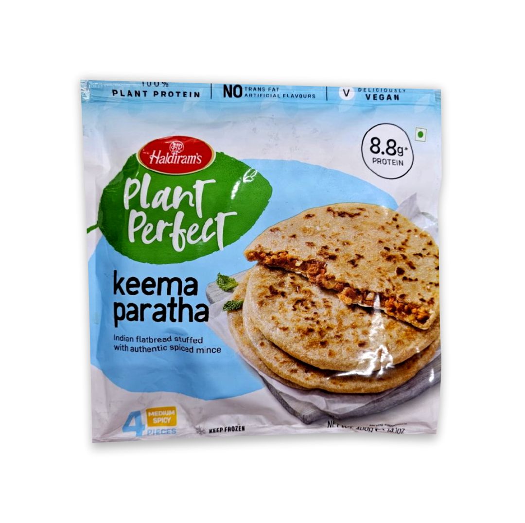 HALDIRAMS PLANT PERFECT KEEMA PARATHA 4 PCS