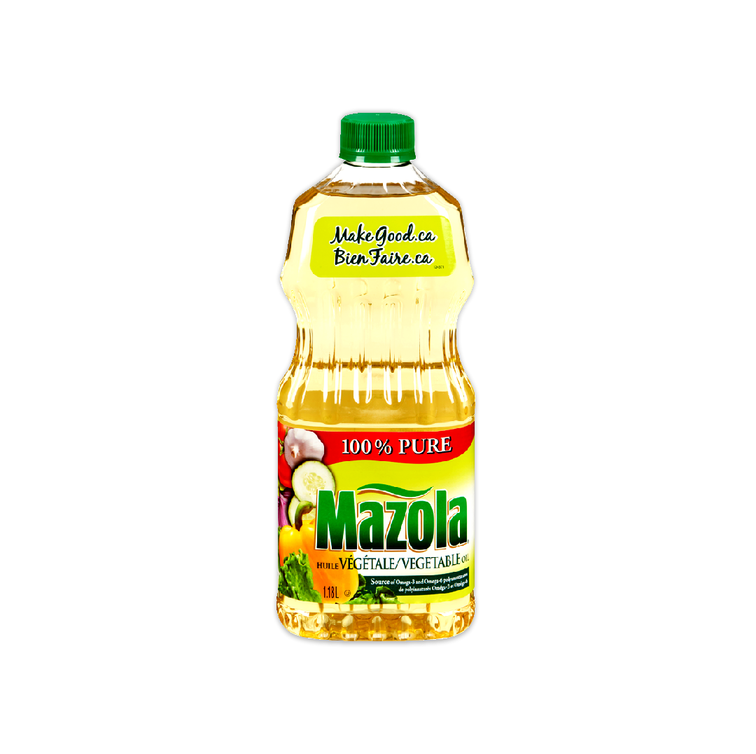 HEART HEALTHY MAZOLA VEGETABIE PLUS