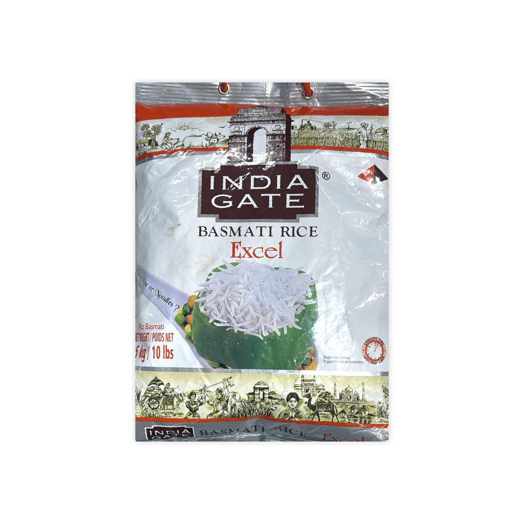 INDIA GATE BASMATI RICE EXCEL – New Indian Supermarket, Tracy
