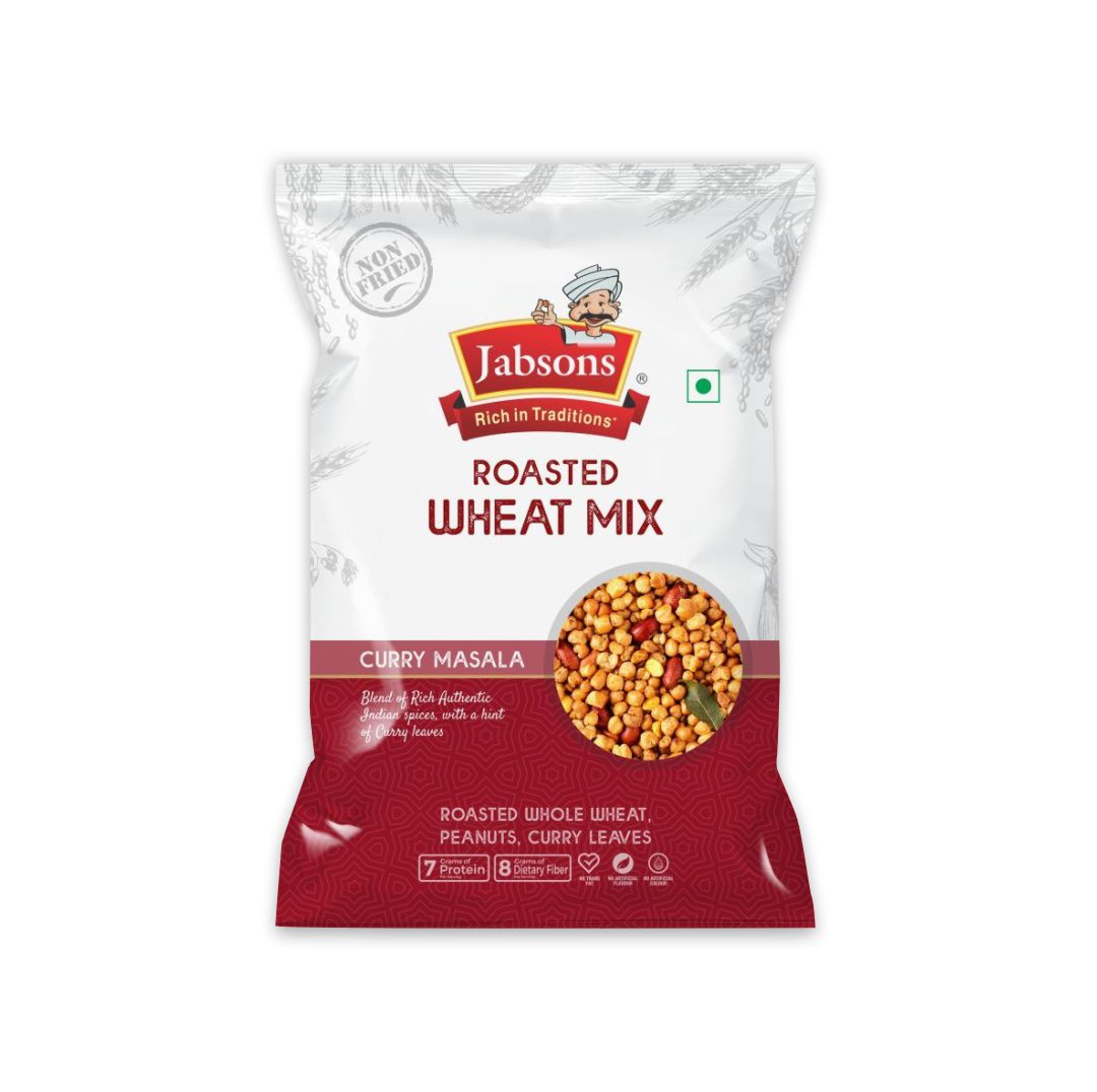 JABSONS ROASTED WHEAT MIX CURRY MASALA