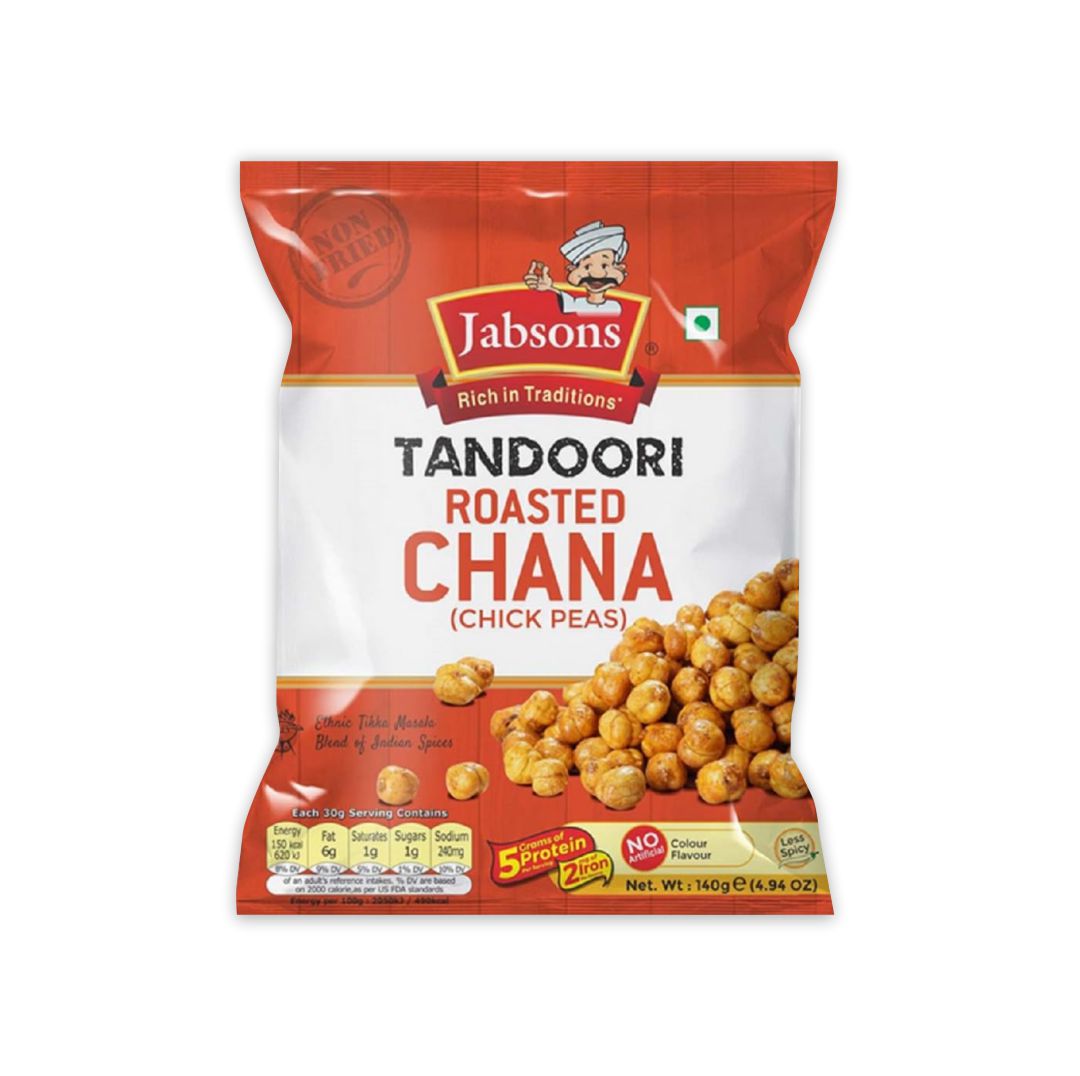 JABSONS TANDOORI ROASTED CHANA ( CHICK PEAS )