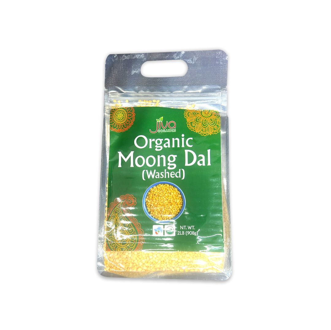 JIVA ORGANIC MOONG DAL (WASHED)