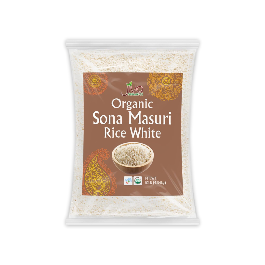 JIVA ORGANIC SONA MASURI RICE WHITE