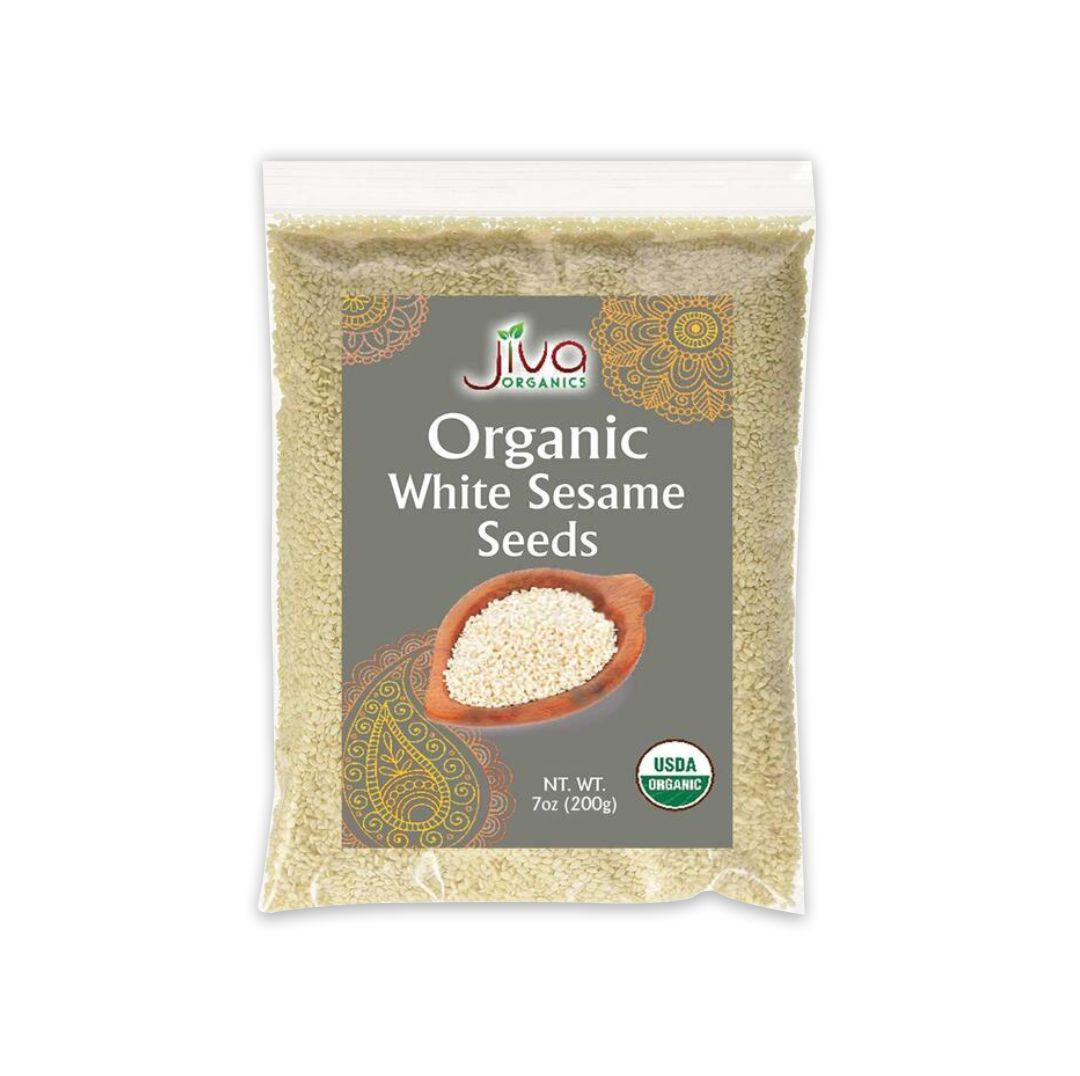 JIVA ORGANIC WHITE SESAME SEEDS