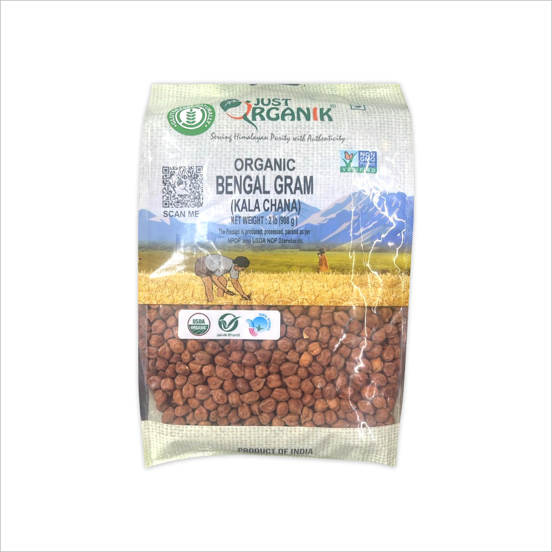 JUST ORGANIK BENGAL GRAM (KALA CHANA)