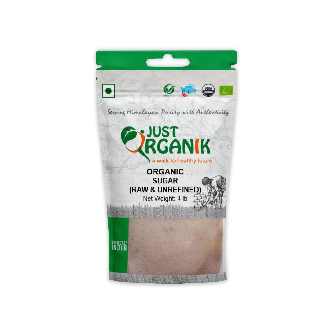 JUST ORGANIK SUGAR (RAW & UNREFINED)