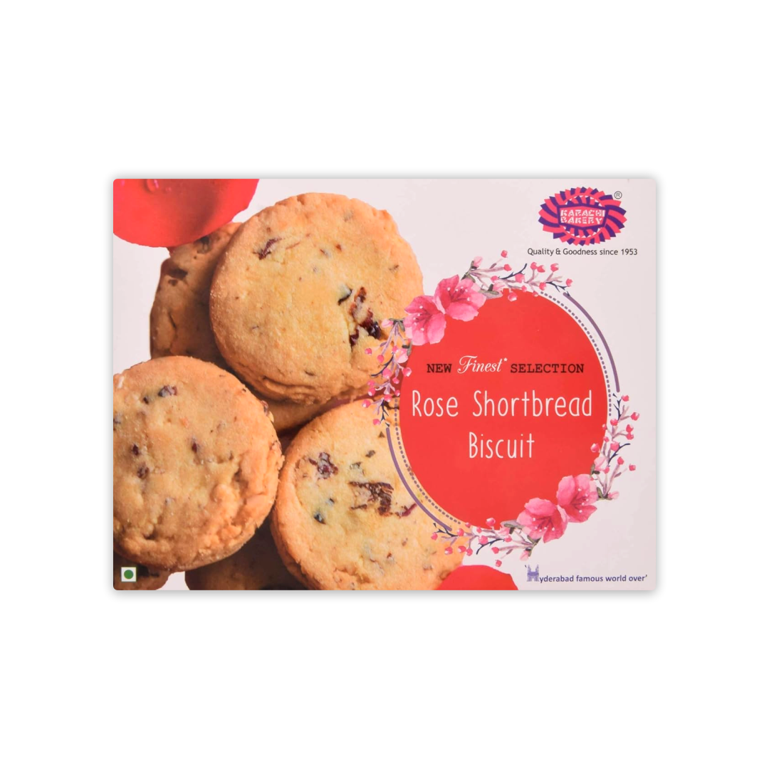 KARACHI BAKERY ROSE SHORTBREAD BISCUIT