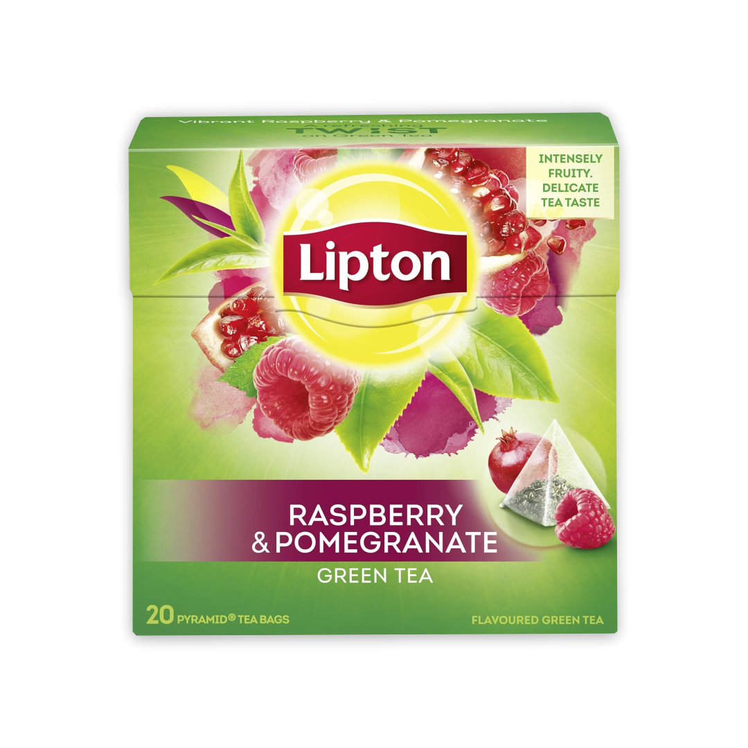 LIPTON RASPBERRY & POMEGRANATE GREEN TEA – New Indian Supermarket, Tracy