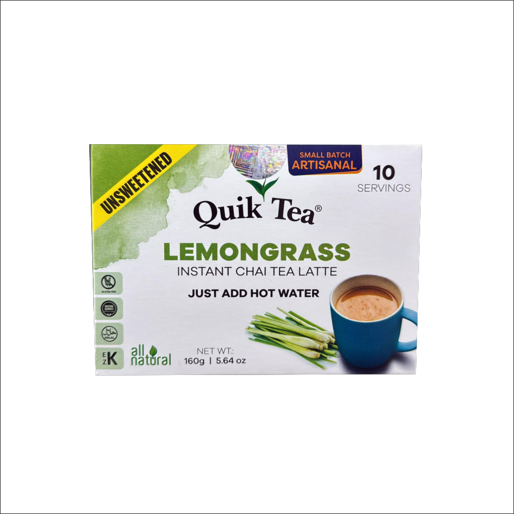 Quik Tea Lemongrass (Unsweetened) (10 Servings)