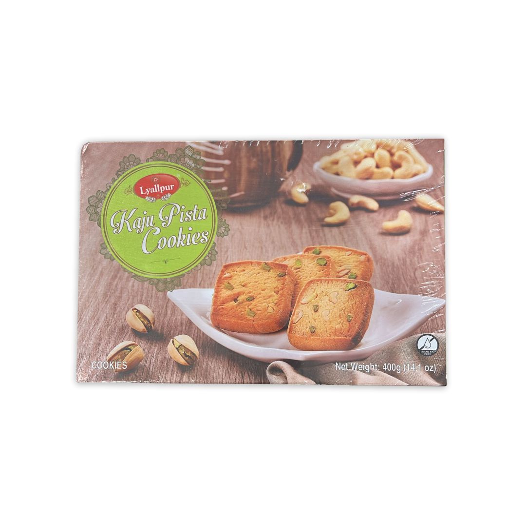 LYALLPUR KAJU PISTA COOKIES