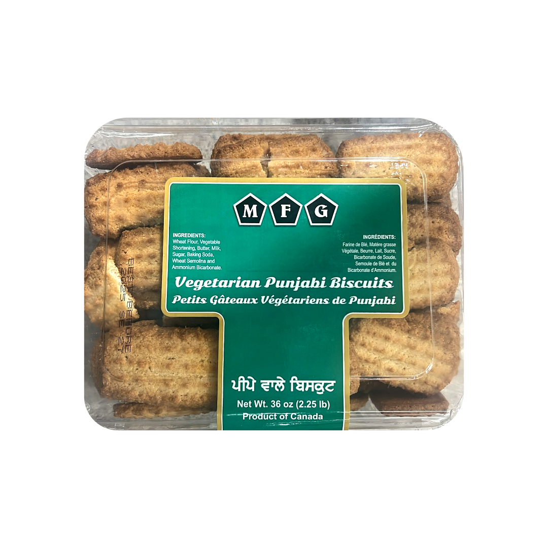 MFG VEGETARIAN PUNJABI BISCUITS