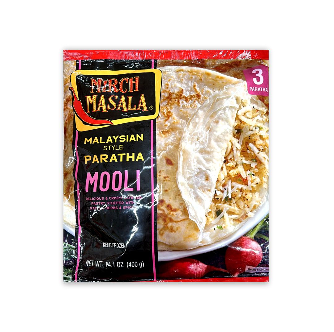 MIRCH MASALA MALAYSIAN STYLE PARATHA MOOLI 3 PCS