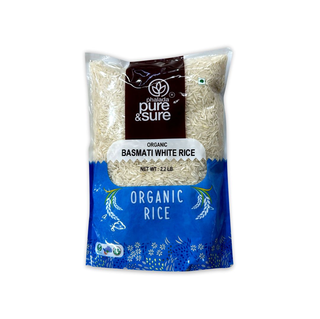 PHALADA PURE & SURE ORGANIC BASMATI WHITE RECE