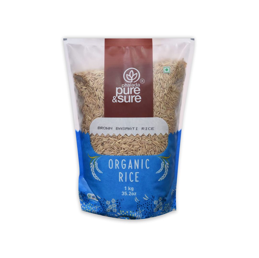 PHALADA PURE & SURE ORGANIC BROWN BASMATI RICE