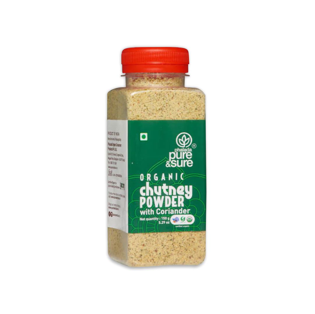 PHALADA PURE & SURE ORGANIC CHUTNEY POWDER WITH CORIANDER