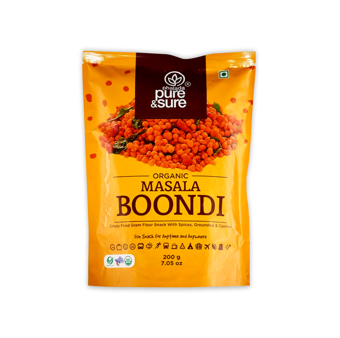 PHALDA PURE & SURE ORGANIC MASALA BOONDI