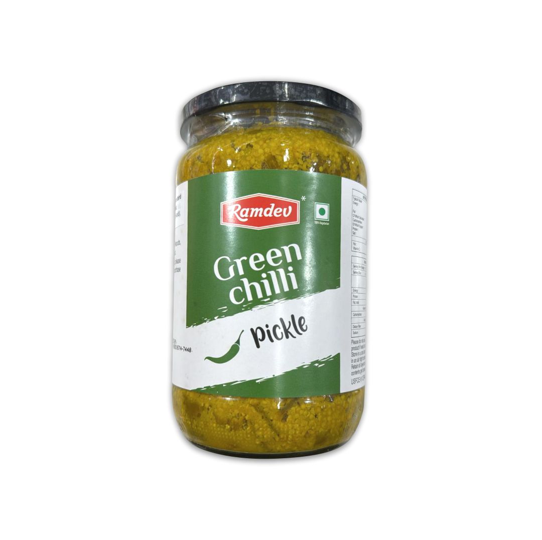 RAMDEV GREEN CHILLI PICKLE