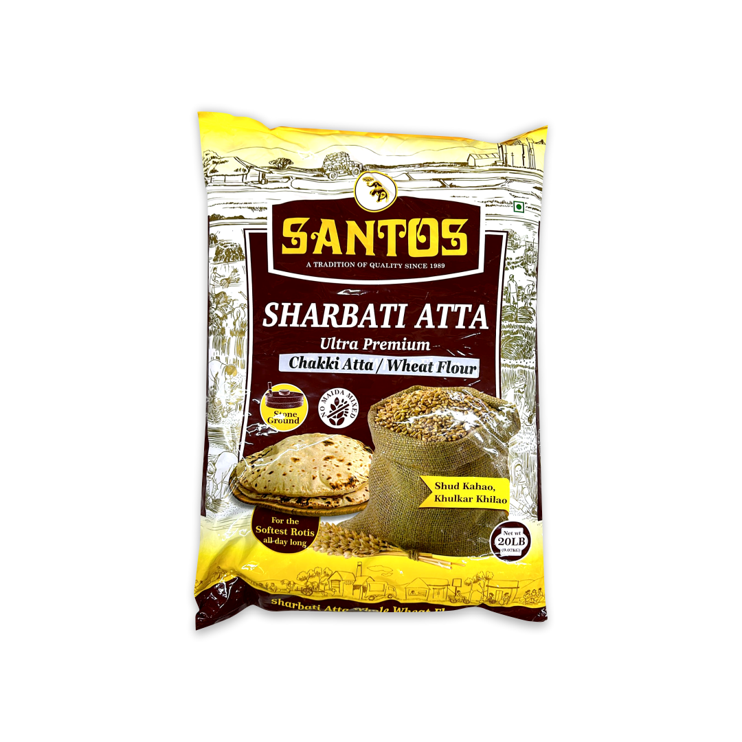 SANTOS SHARBATI ATTA WHEAT FLOUR