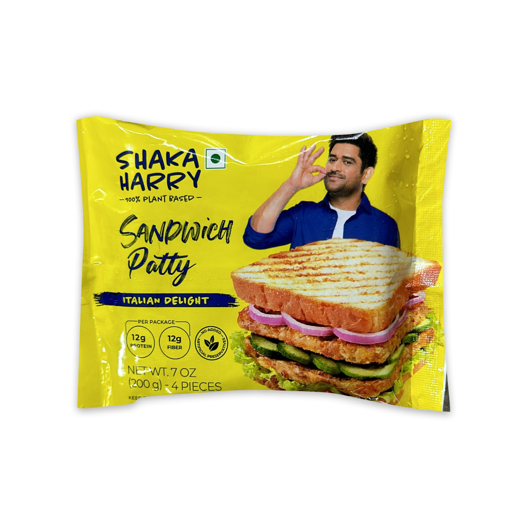 SHAKA HARRY SANDWICH PATTY ( ITALIAN DELIGHT ) 4 PIECES