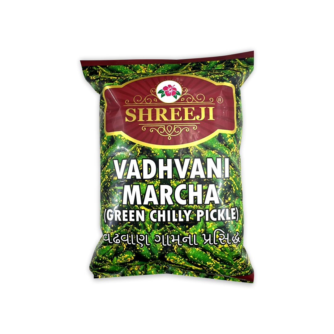 SHREEJI VADHVANI MARCHA GREEN CHILLY PICKLE