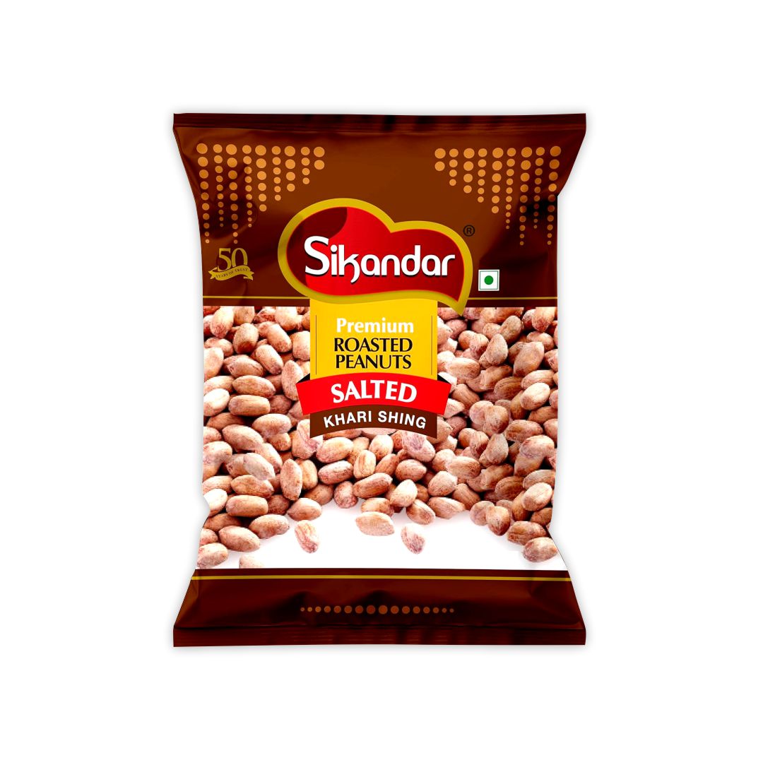 SIKANDAR PREMIUM ROASTED & SALTED PEANUTS  KHARI SHING